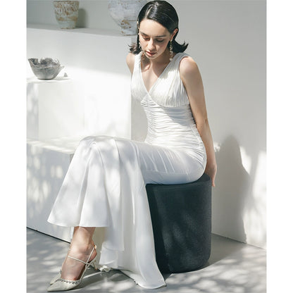 GOUDIN toast new engagement banquet party dress-VES.