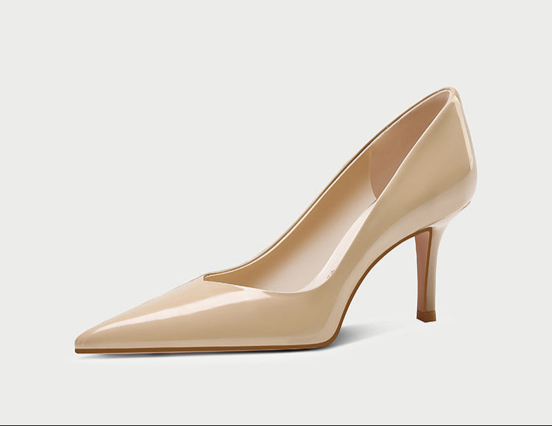 Pjjuu Professional Commuting Beautiful Little Women's Stiletto Heels  AZUL