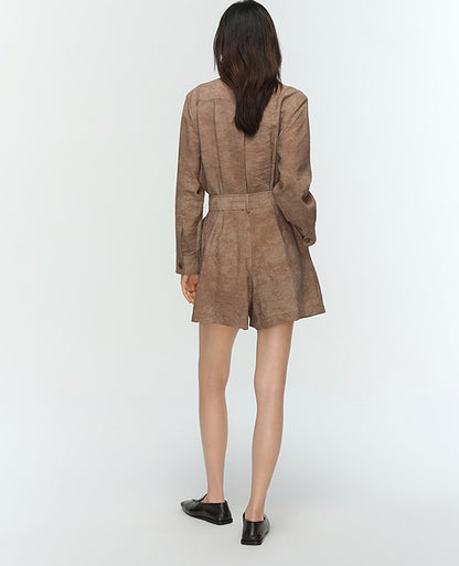 COMME MOI  women's retro high-waisted cargo shorts - LEVI.