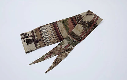 ZHUCHONGYUN landscape print loose straight shirt top-APATEU.