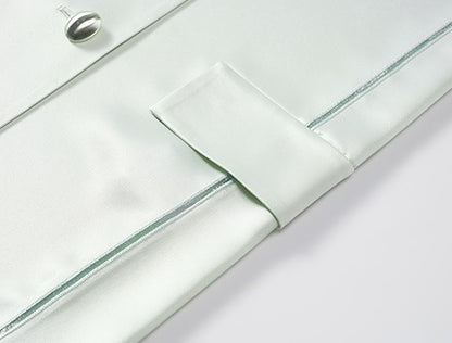 COMME MOI Commuter Double-Breasted Straight Suit - RABBAI.