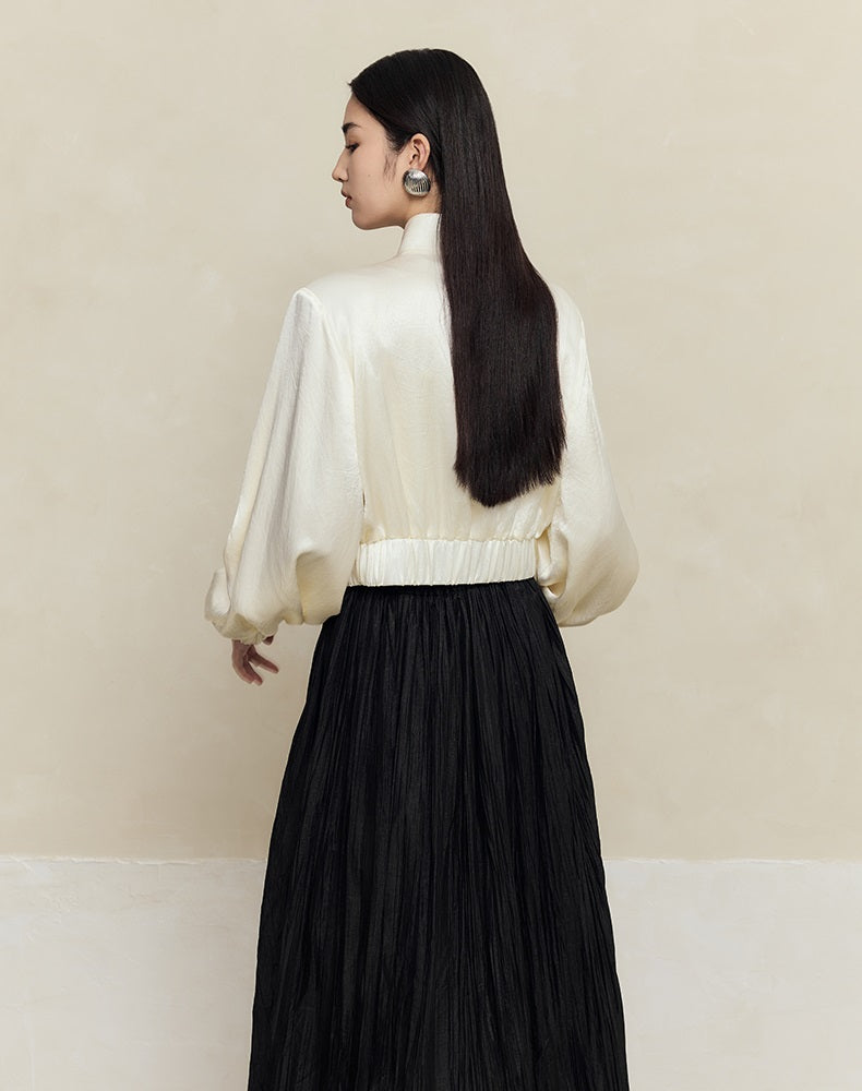 HECO 100% Acetate Long Sleeve Jacket Women - kyle.