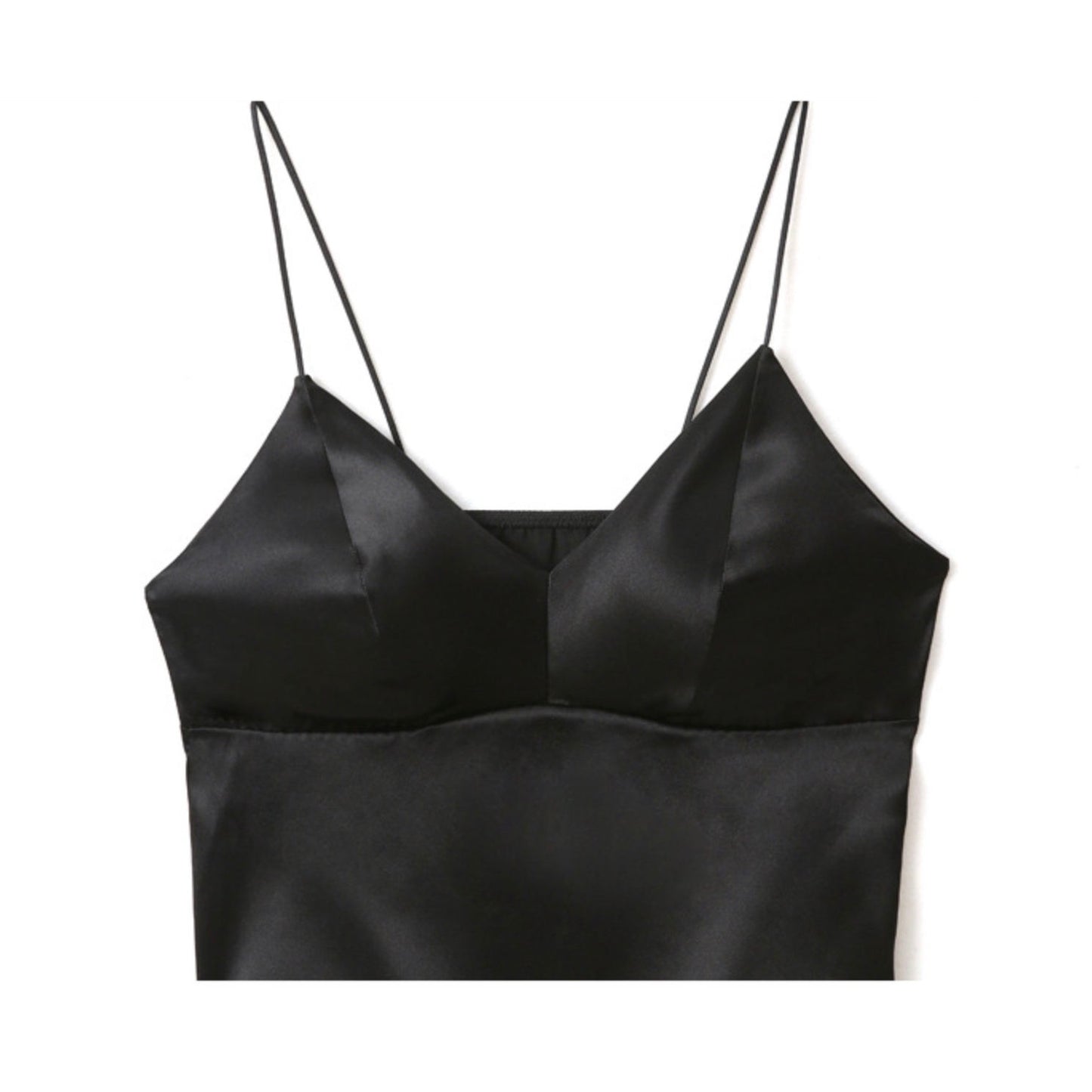 PIAOIN Luxury Silk Satin Bra Thin Strap-EVE