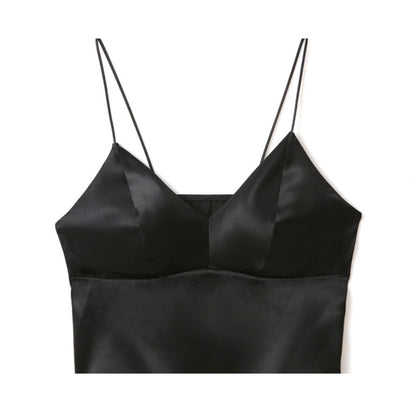 PIAOIN Luxury Silk Satin Bra Thin Strap-EVE