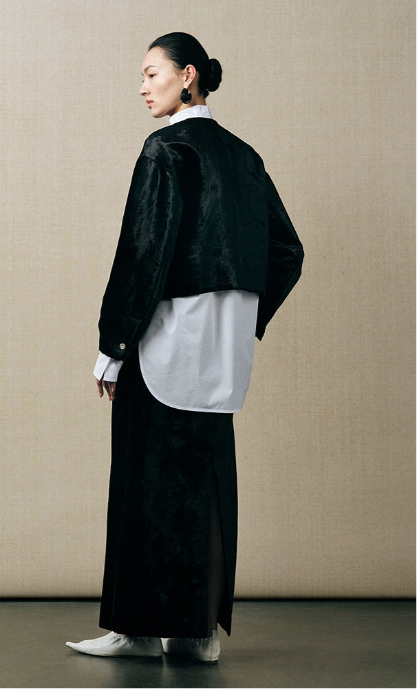 ZHUCHONGYUN Chinese heavy bead embroidered cardigan jacket-HAIYUE.