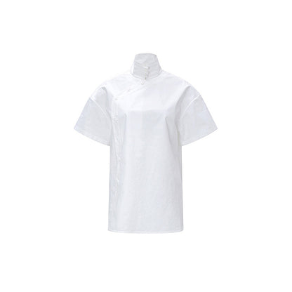 M essential Mackay designer beaded pavé embroidered linen vest - ELONIA.