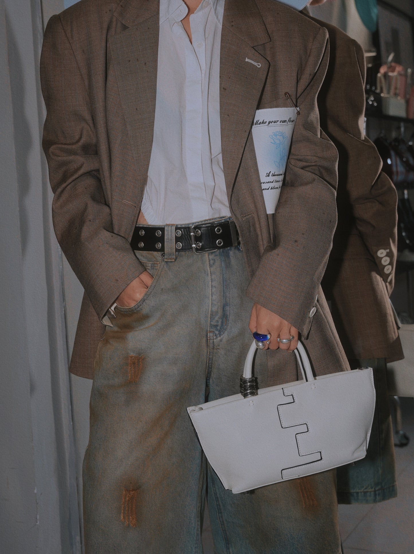 IUBALLET Elegant Leather Mini Satchel Bag - BEYONCE.