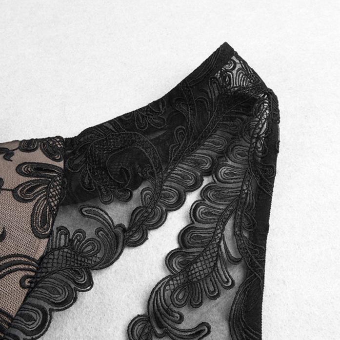 DOLLY White Sleeveless Off Shoulder Splice Lace Dress-DANICA