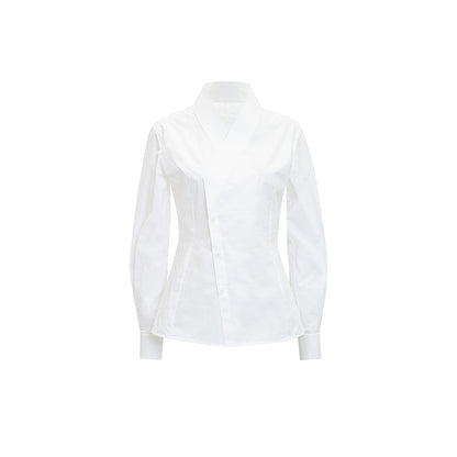 M essential Ma Kai designer kneaded gold coarse spinning iris stacked embroidery slim top - LIVING.