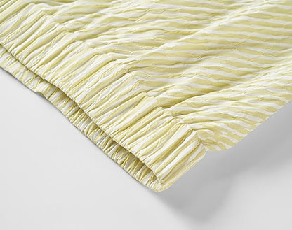 COMME MOI  sleeveless striped short shirt - TIMOTHY.