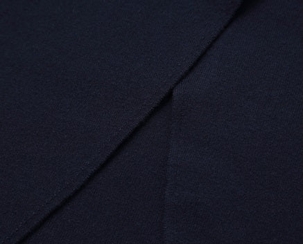 COMME MOI Lu Yan designer new women's casual fashionable wool knitted turtleneck shoulder - FADED.