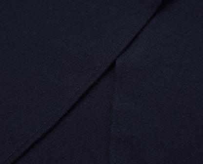 COMME MOI Lu Yan designer new women's casual fashionable wool knitted turtleneck shoulder - FADED.