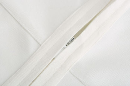 DOLLY Luxury 0ff Shoulder Sleeveless Diamond Bandage Sexy Slit Banquet Dress-PALOMA