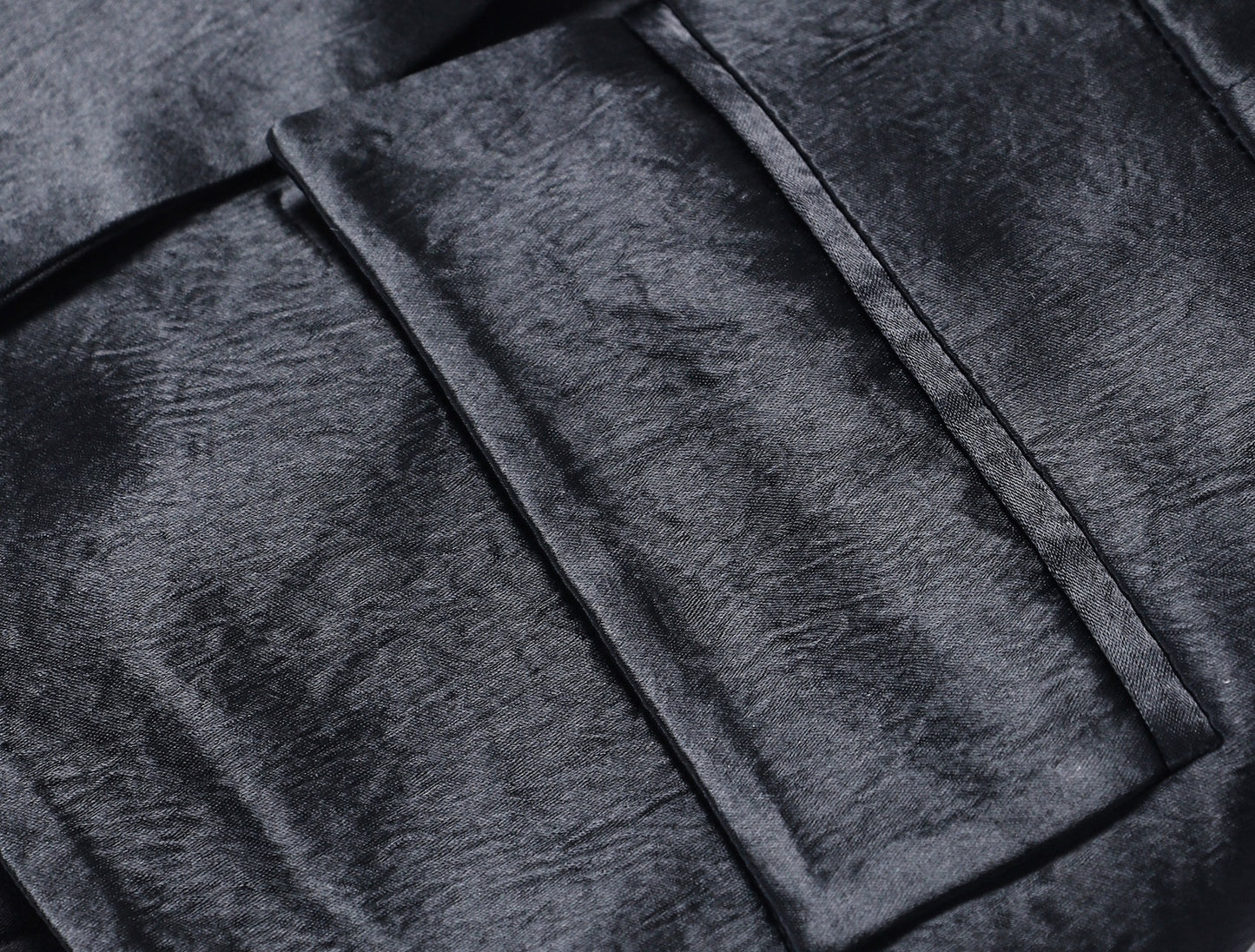 WANGXO | Faux Two-Piece Vest Suit & Romantic Pleated Gauze Skirt -THIA.