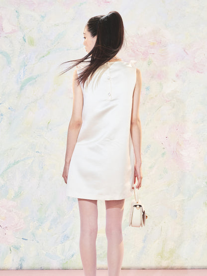 FAME beaded piping embroidered dress - GABRIEL