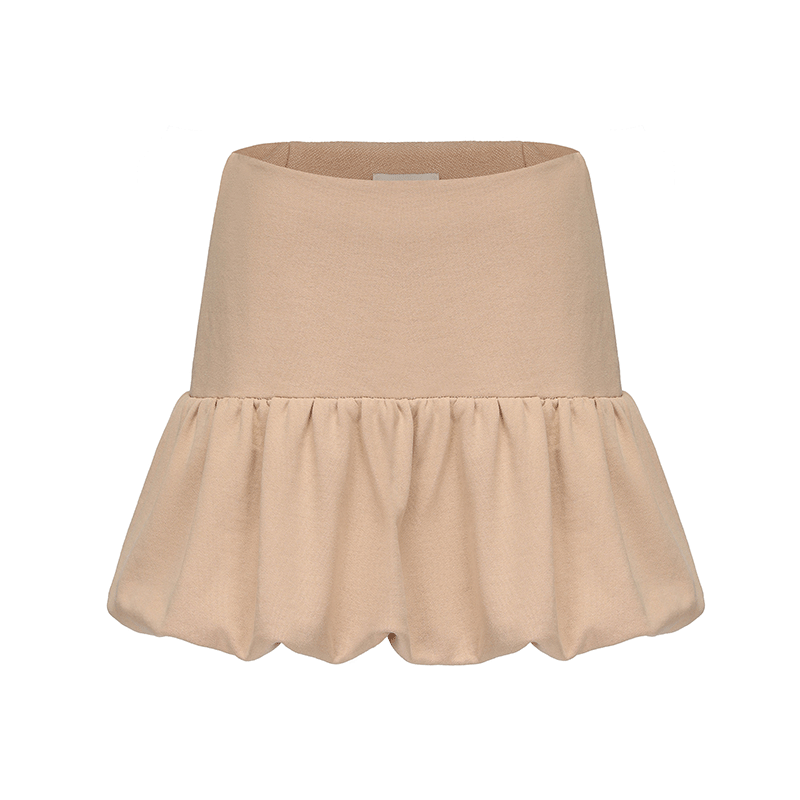 ATELIER MISS LU Spring/Summer Skirt Bud Design Cropped Culotes - CLARA.