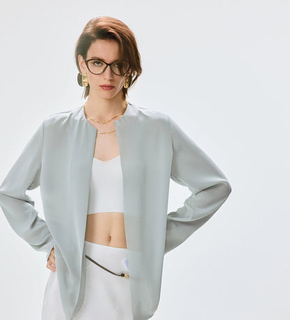ANNASPEAK  light and cool jacket trousers high-end set-MAC.