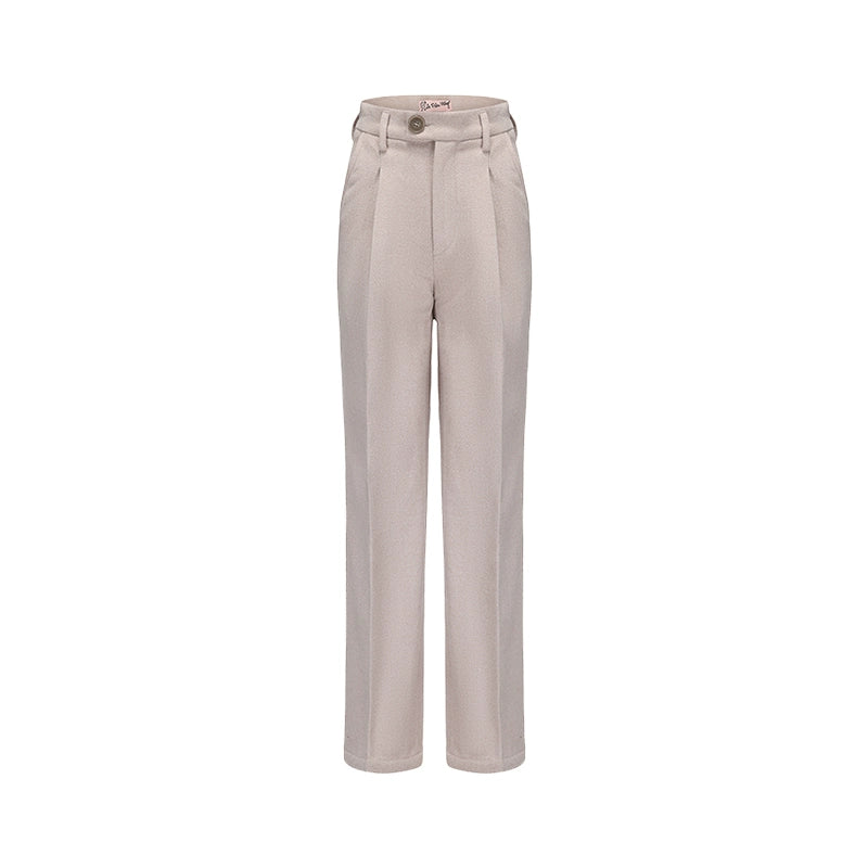 Le Palais Vintage  fur coat woolen trousers-DIOR