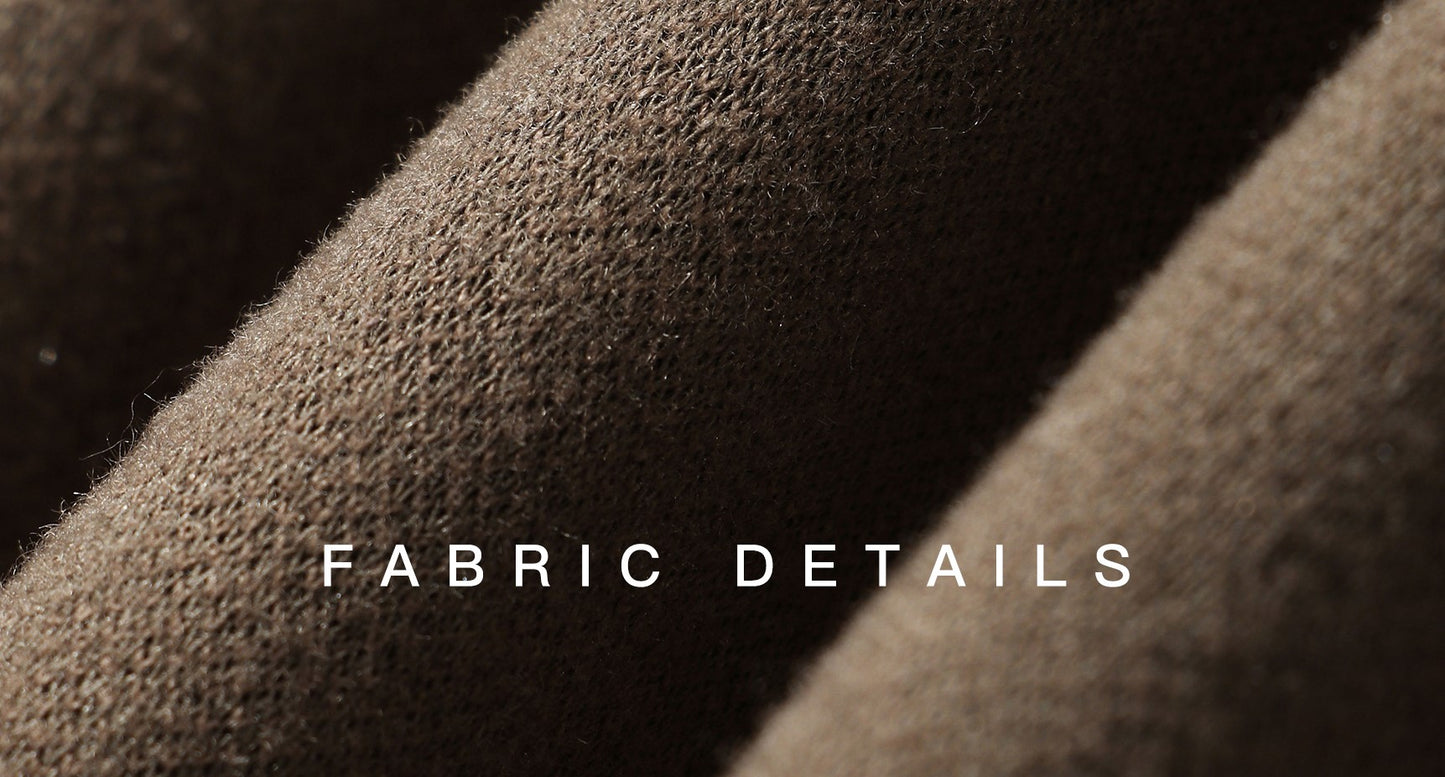 WANGXO | Heavy Acetate Wool Double Waistband Floor-Length Horseshoe Pants-NES.