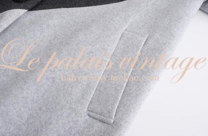 Le Palais Vintage silhouette gradient irregular Mauni umbrella long coat-INDI