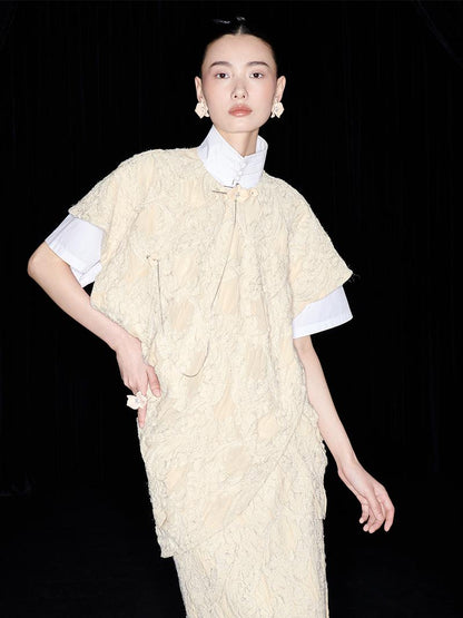 M essential Mackay designer brand Origin jacquard irregular loose fit - sly.