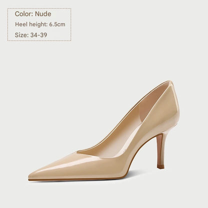 PJJUU summer thin high-end commuter pointed toe shoes - SQAN.