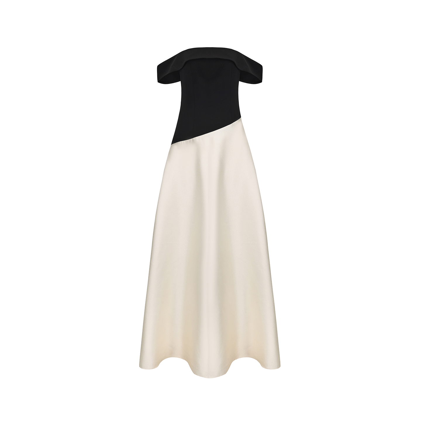 ATELIER MISS LU Glossy bandeau dresses and long skirts - AUTHUR