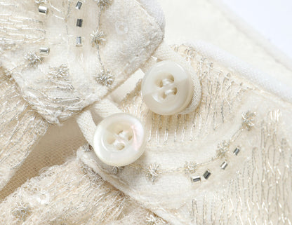 WANGXO Sequin Halterneck Top & A-Line Gauze Skirt - ZELDA.
