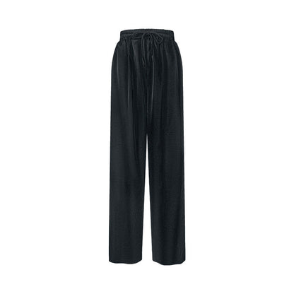 TUYUE Elastic Waist drape casual straight-leg pants- KAYLA.