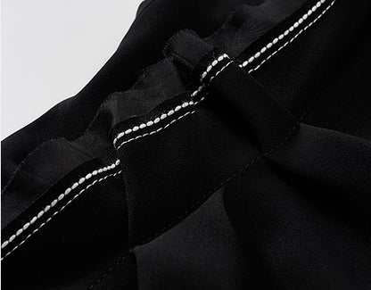 COMME MOI Lu Yan designer's new women's acetate lapel sleeveless slim suit - BROKEN.