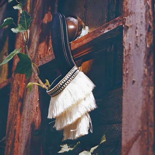 B-FEI's tassel design translucent Heels-MADDISON.