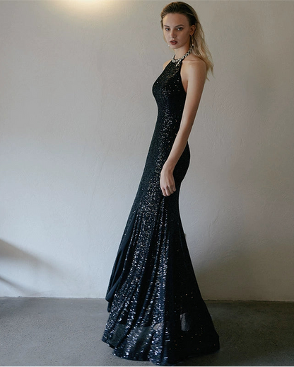 GOUDIN Evening light luxury bridal mermaid dress- NIMO.