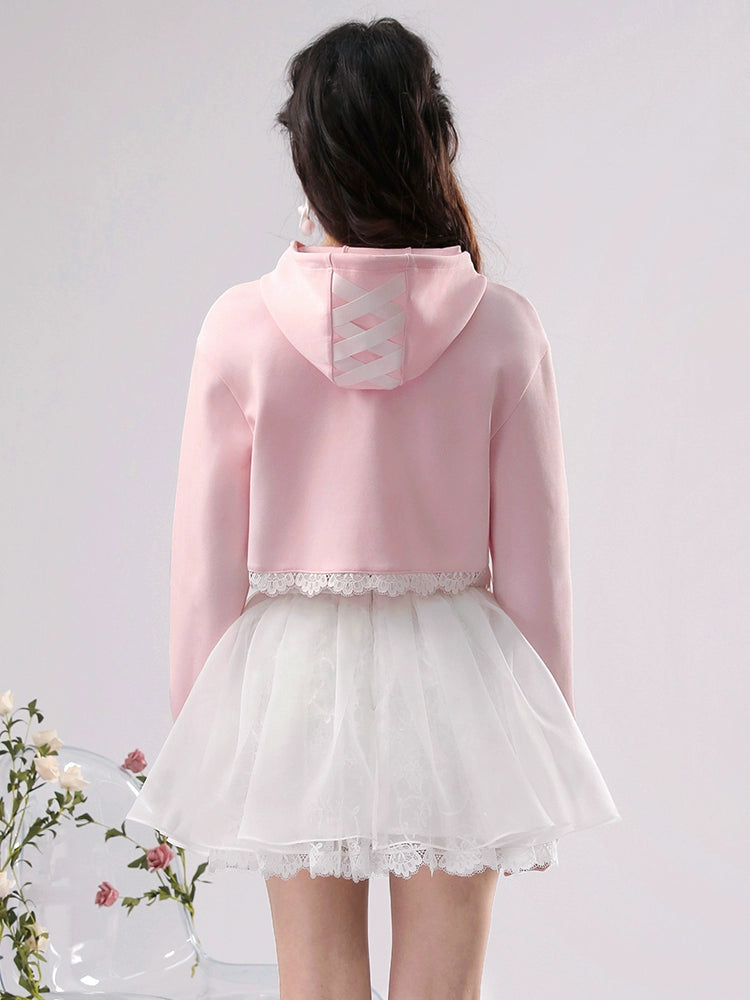 CHECOCRE  Elegant Stubble Age-Reducing Sweet Girl Suit Skirt -  TREATED