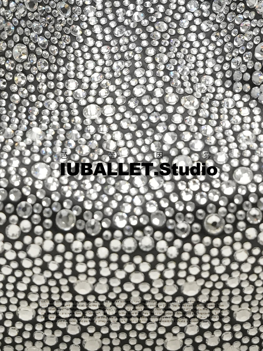 IUBALLET Beaded Chain Hobo Bag - POWER.