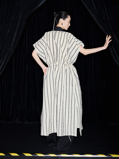 M essential Mackay designer embroidered workshop beaded robe dress pant set - augy.