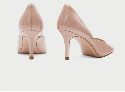 PJJUU nude hollow stiletto heels - ROSE.