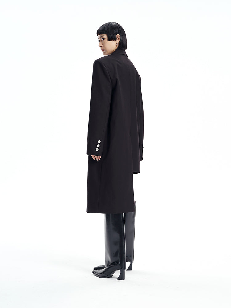 TINY IN women's midi irregular blazer-ZAKI