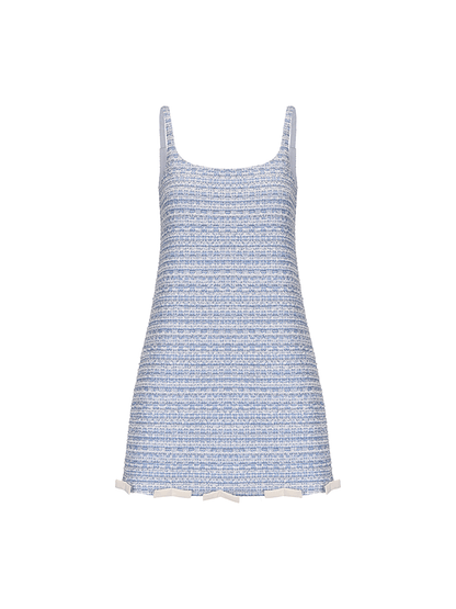 ATELIER MISS LU Ribbon Stitching Mini-fragrance Slip Dress - ARIA.