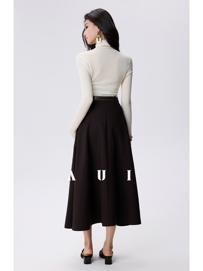 AUI  Blazer Women's New A-Line Skirt Bottom Top Three-Piece Set - Ji-Ho.