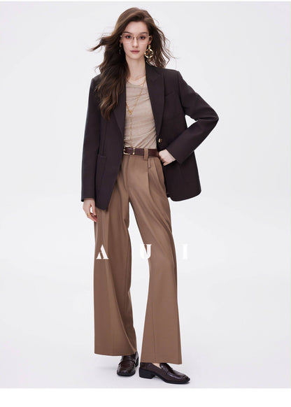 AUI Casual Blazer New High-end Temperament Suit Two-Piece Skirt - Hae-Won.