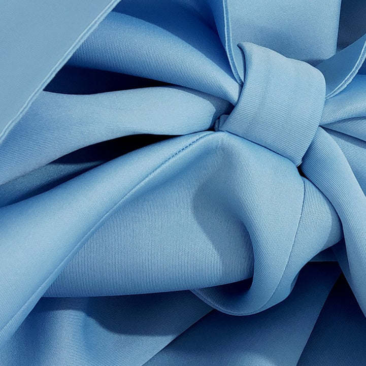 DOLLY Elegant French Style Slant Collar Sleeveless High Waist Midi Dress-QUINNE