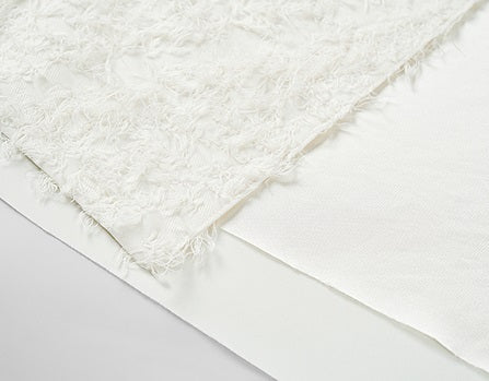 COMME MOI Lu Yan designer's women's satin stitching asymmetrical straight skirt - BILLY.