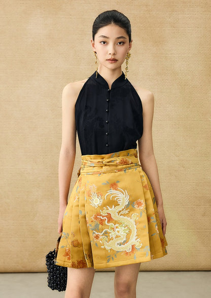 HECO Yarn Dyed Jacquard Short Horse Face Skirt  - RALPH.