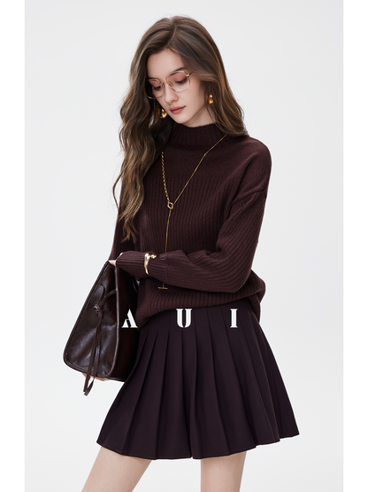 AUI can be seen as a pullover inner knitted sweater and a long-sleeved top -  Chung-Cha