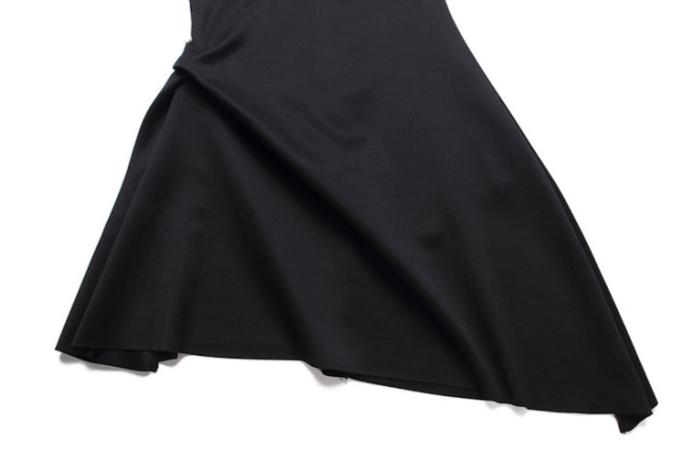 DOLLY Elegant Retro Style Crew Neck Sleeveless Slim Fit High Waist Dinner Dress-KIRSTEN