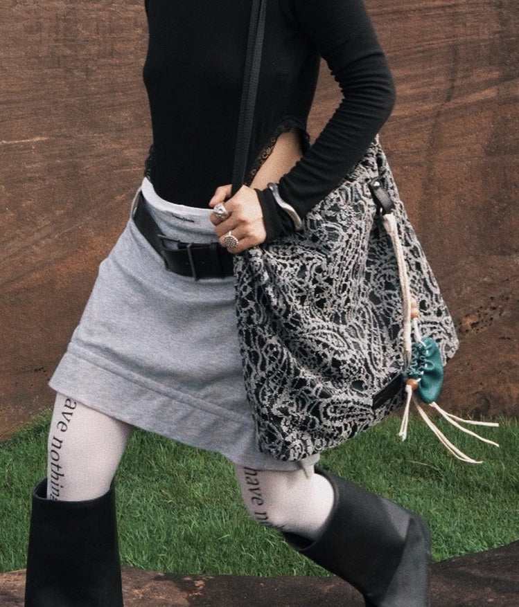 IUBALLET Wild Breeze Summer New Bucket Lace Bag- AMUSE.