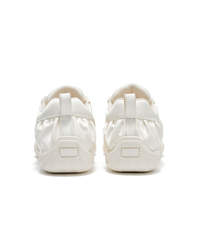 SHOESZOOO Pleated silk cloth casual shoes  - LUKE.