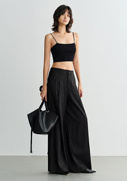 COMME MOI Lu Yan designer new women's clothing tight short pit strip camisole - REIGN.