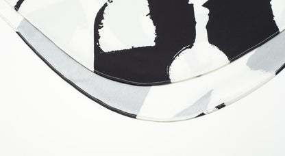 ZHUCHONGYUN Autum Print Sirred Skirt-GAJEEL.