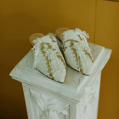 B-FEI Stylish French Pointed Toe Slippers-QWAN.